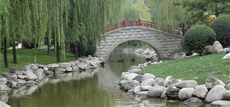 Water-image water chinese garden aesthetics