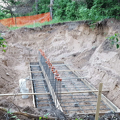 past construction hmong heritage wall foundations