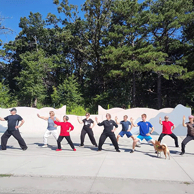 past events Taiji in the Garden