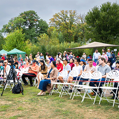 past events moon festival audience