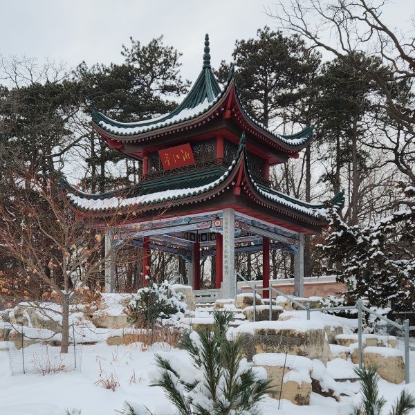 Xiang Jiang Pavilion-winter
